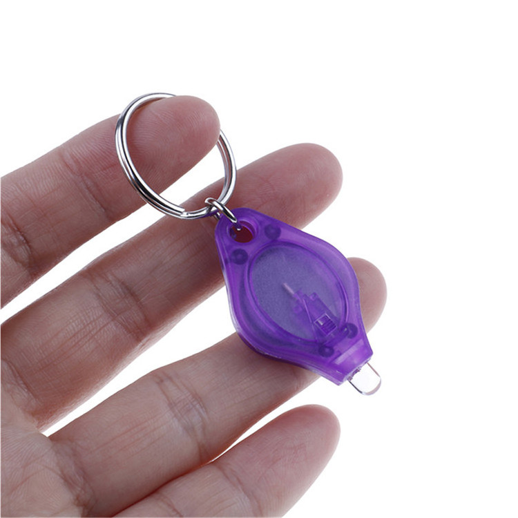 New Product Ideas 2024 Chaveiro Lanterna Custom Keylight Keytag porta llave Keyholder UV Blacklight 365-405nm Keychain