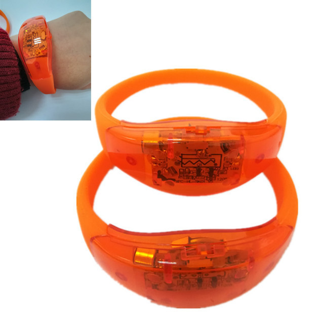 2023 New Year Party Music Sound Activated Flashing Concert LED Light Bracelet,Led Light Up Bracelet,Led Wrist bands