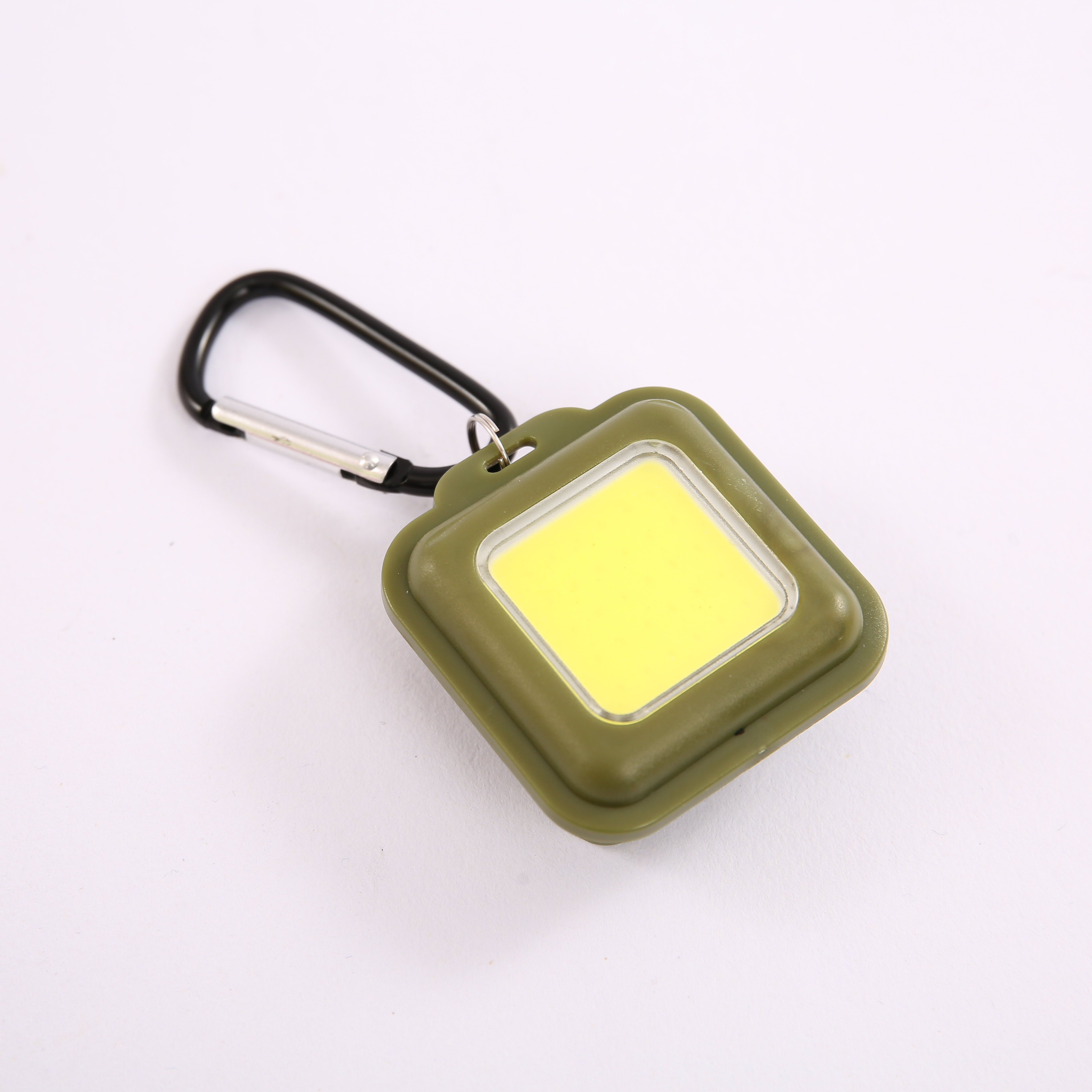 USB Rechargeable Mini Work Light Keychain Portable LED Flashlight Outdoor Camping Lantern Emergency Lamp COB Led Light Keyring