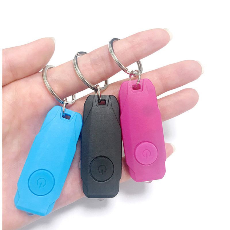 Small Mini Usb Rechargeable Keychain Led Working Light Portable Pocket Magnetic Flashlights Outdoor Hiking Camping Novedade 2023