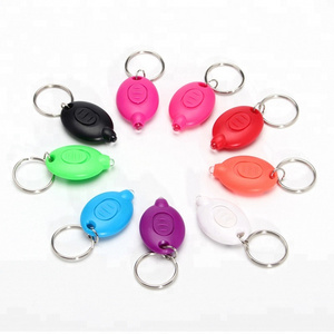 White & UV LED Keyring Light Mini LED Flashlight Keychains Cute Car Key Accessories 2 Micro Light Mini keychain led Light