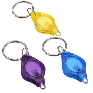 New Product Ideas 2024 Chaveiro Lanterna Custom Keylight Keytag porta llave Keyholder UV Blacklight 365-405nm Keychain