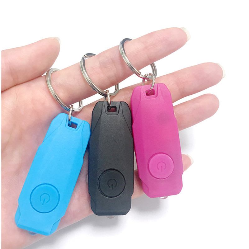 llaveros Keyring Chaveiro Key Holders 2022 Flashlight Torch USB Rechargeable Linternas De Mano Light Key Rings Led Keychain