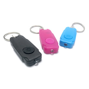 llaveros Keyring Chaveiro Key Holders 2022 Flashlight Torch USB Rechargeable Linternas De Mano Light Key Rings Led Keychain