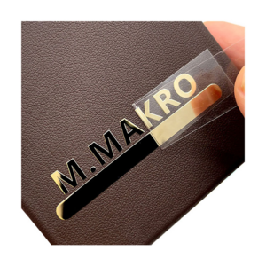 Custom Waterproof Self Adhesive Heat Metal Label Design 3D Vinyl Embossed Logo Metal Sticker For Car Laptop Noteboo