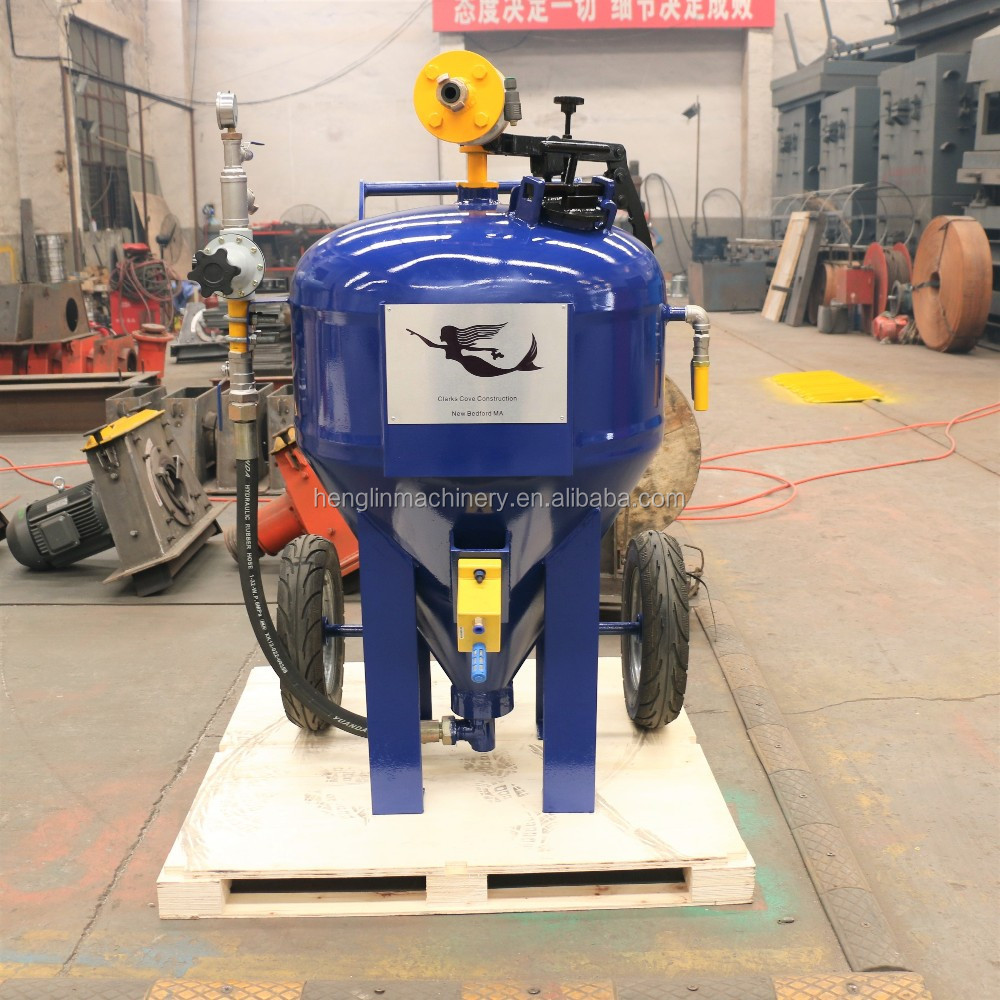 China portable sand blasting machine/ sand blaster for sale/ Water sand blasting pot