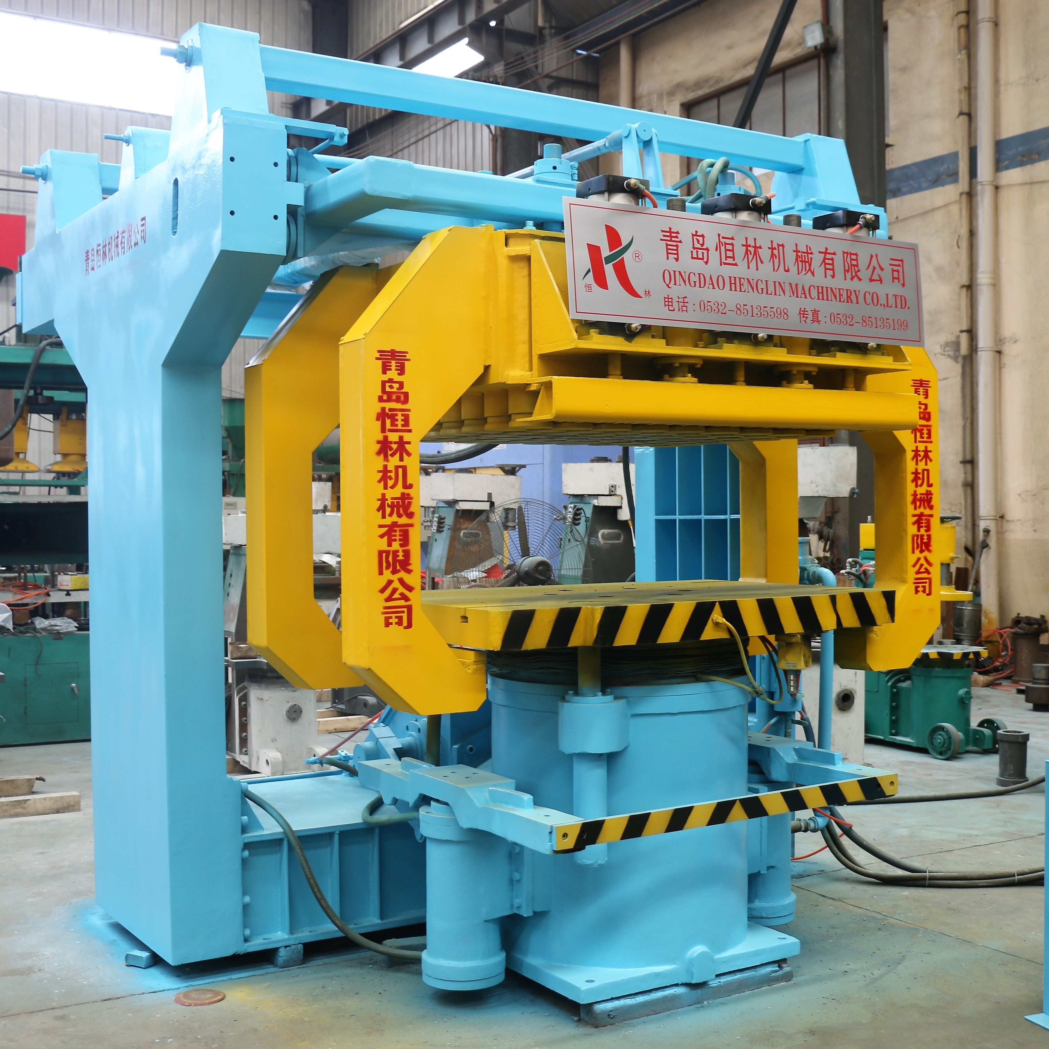 China Foundry High Static Pressure Multi-Contact Green Sand Molding Machine