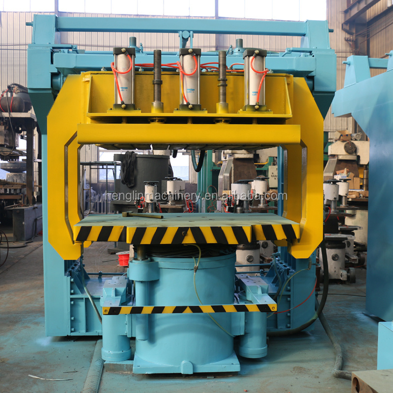 China Foundry Hydraulic Sand Casting Multi Contact Molding Machine for Manhole Cover Production