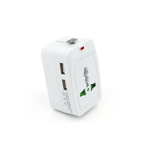 UAE Dubai Universal Travel Adapter with Dual USB Charging