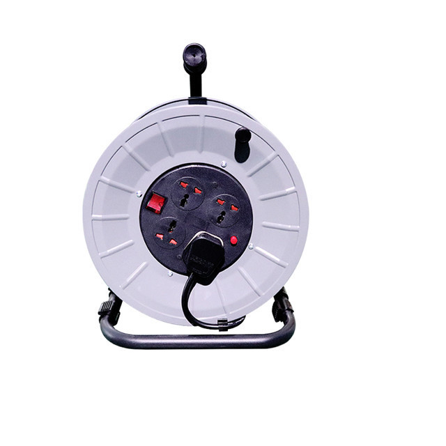 Retractable Power Extention Cord Reel 13A