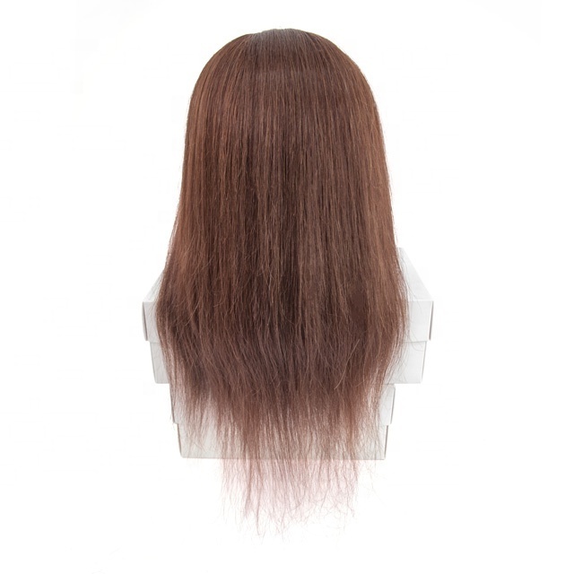 Factory wholesale straight mannequin head glueless wigs human hair wig mannequin head100 Human hair hair mannequin training head