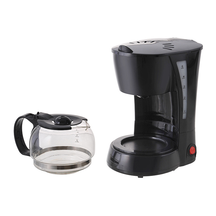 Good Quality Modern Style Simple Multi-Functional Drip Mini Coffee Maker One Cup Coffee Machine With Water Level Indicator