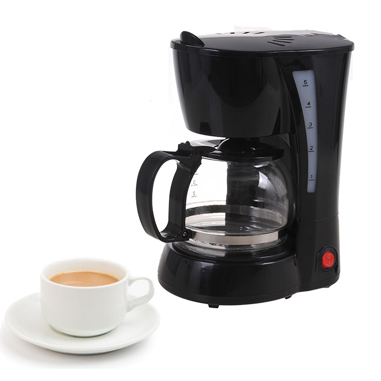 Good Quality Modern Style Simple Multi-Functional Drip Mini Coffee Maker One Cup Coffee Machine With Water Level Indicator