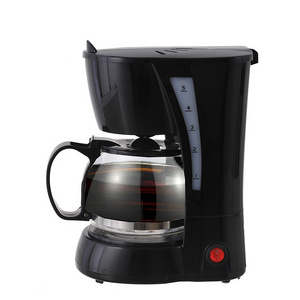 Automatic Keep Warm Electric Drip Coffee Machine Cold Brew Coffee Capsule Makers Automatic With 4-6 Cup Glass Jar