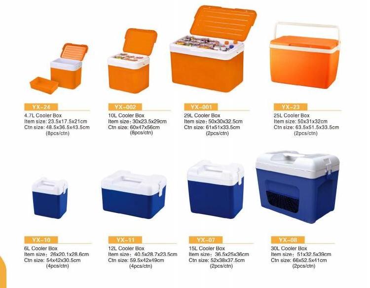 4.7/8.5/20L plastic ice cooler box for vaccine,beer,food,fishing,BBQ, ice chest