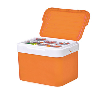 10L/29L/48L/60L  Plastic Lock Tip Handle Outdoor Ice Cooler Box storage cooler fish box big