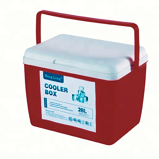 10L/29L/48L/60L  Plastic Lock Tip Handle Outdoor Ice Cooler Box storage cooler fish box big