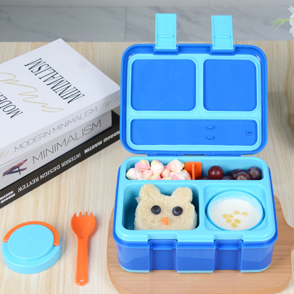 Plastic microwave silicone seal ring kids insulated lunch box bento lunch box accessories for kids school tiffin lunch box