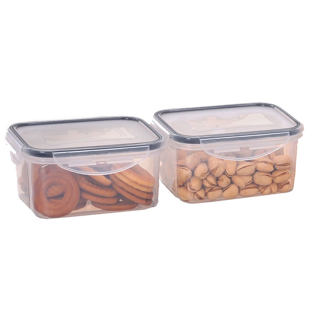 2L plastic airtight rice storage container rice nut marshmallow sponges rice flour storage container dispenser