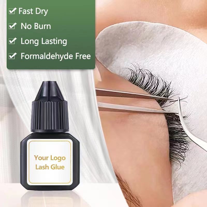 Lash Glue Korean Eyelash Adhesive Individual Volume Oil Proof Eyelash Extension Glue Professional Glue for Lash Extension