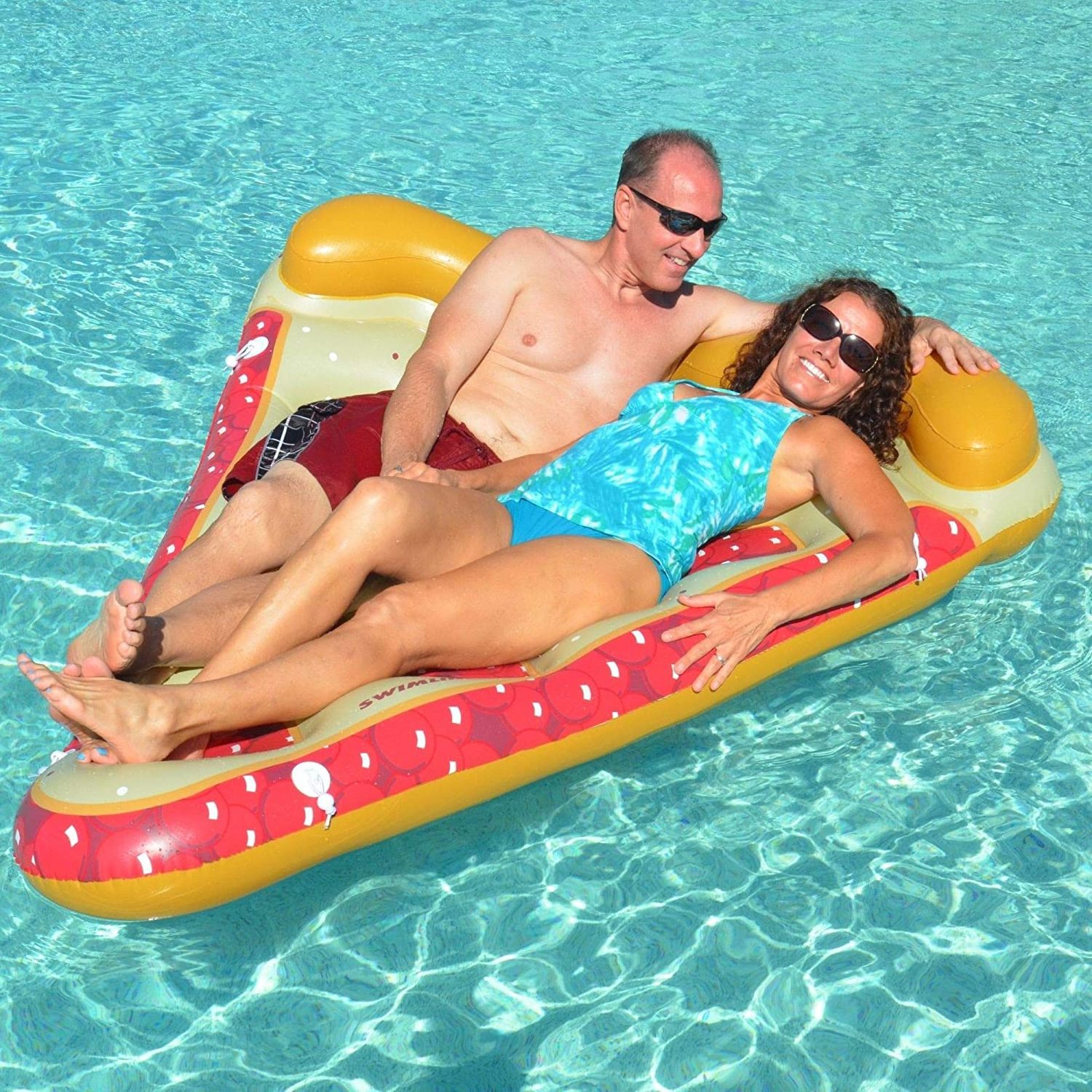 Inflatable Cherry Pie Slice Pool Float Water Sports Games Toy Mattress