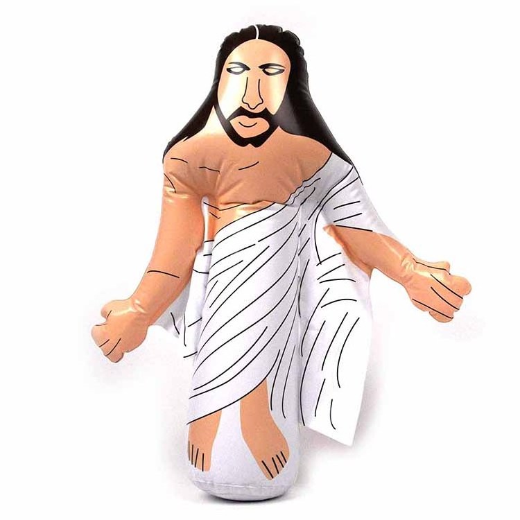 mythical creatures sand base display blow up inflatable Jesus tumblr