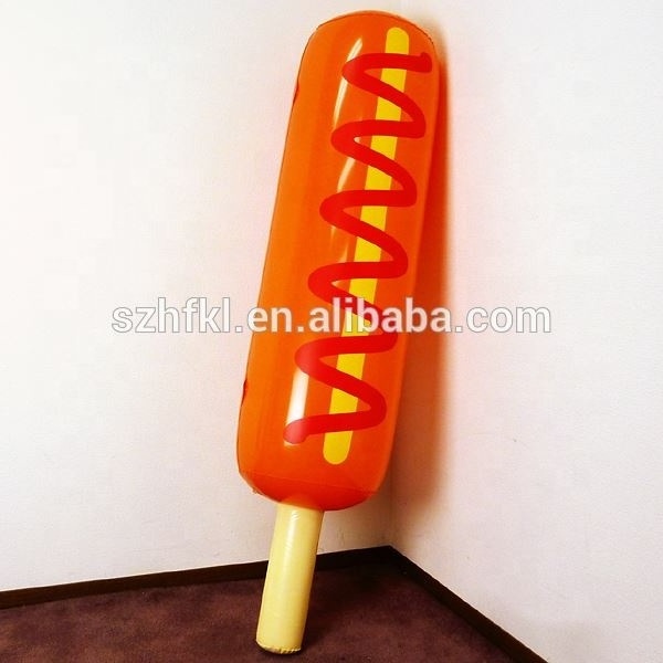 promotional food product replica giant inflatable hot dog sausage