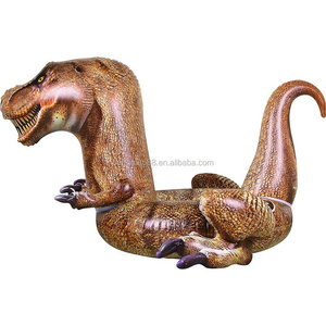 giant size dinosaur inflatable t-rex pool float