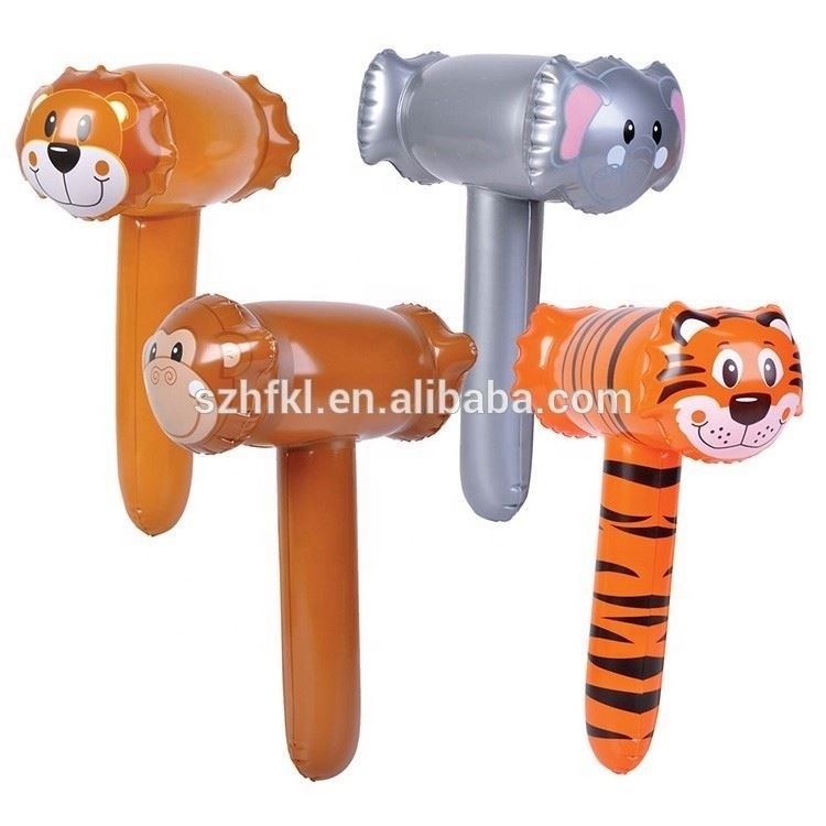 character pleasant goat and big big wolf inflatable kids hammer cartoon