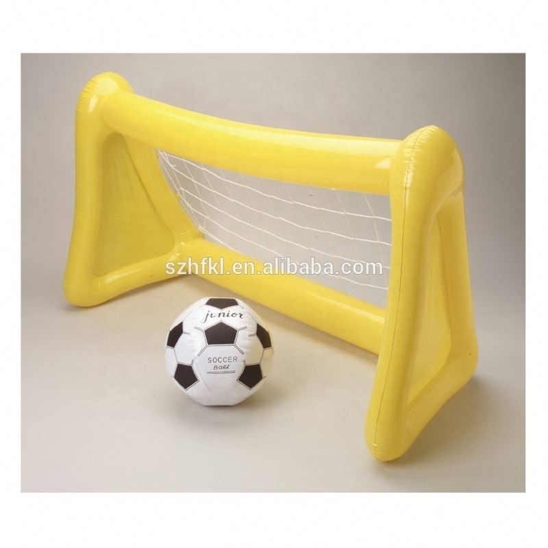 china factory inflatable football goal field