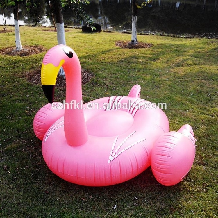 small quantity order available 190cm pink giant inflatable flamingo pool float,giant inflatable flamingo for sale