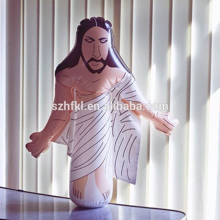 mythical creatures sand base display blow up inflatable Jesus tumblr