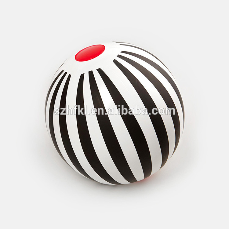 customized black triangle pattern pool party beach ball