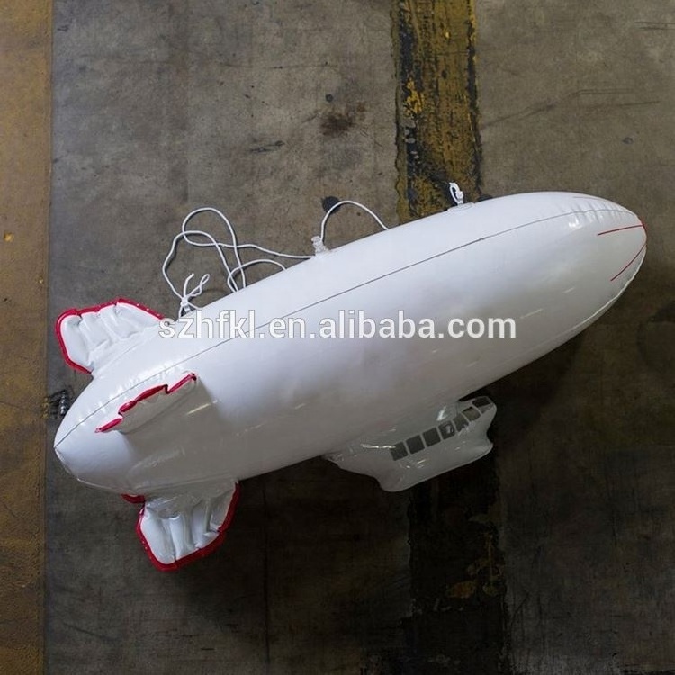 advertising trendy white inflatable blimp toy