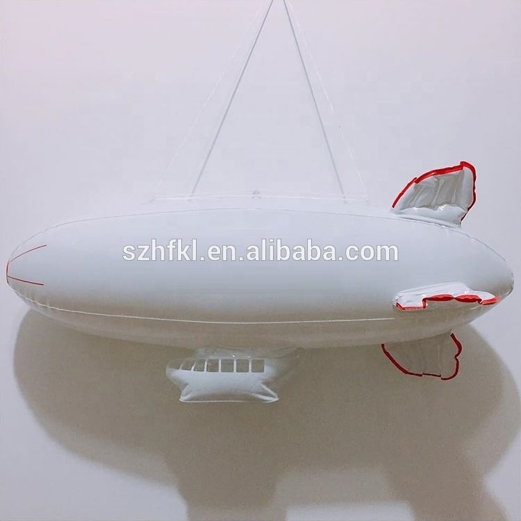 advertising trendy white inflatable blimp toy