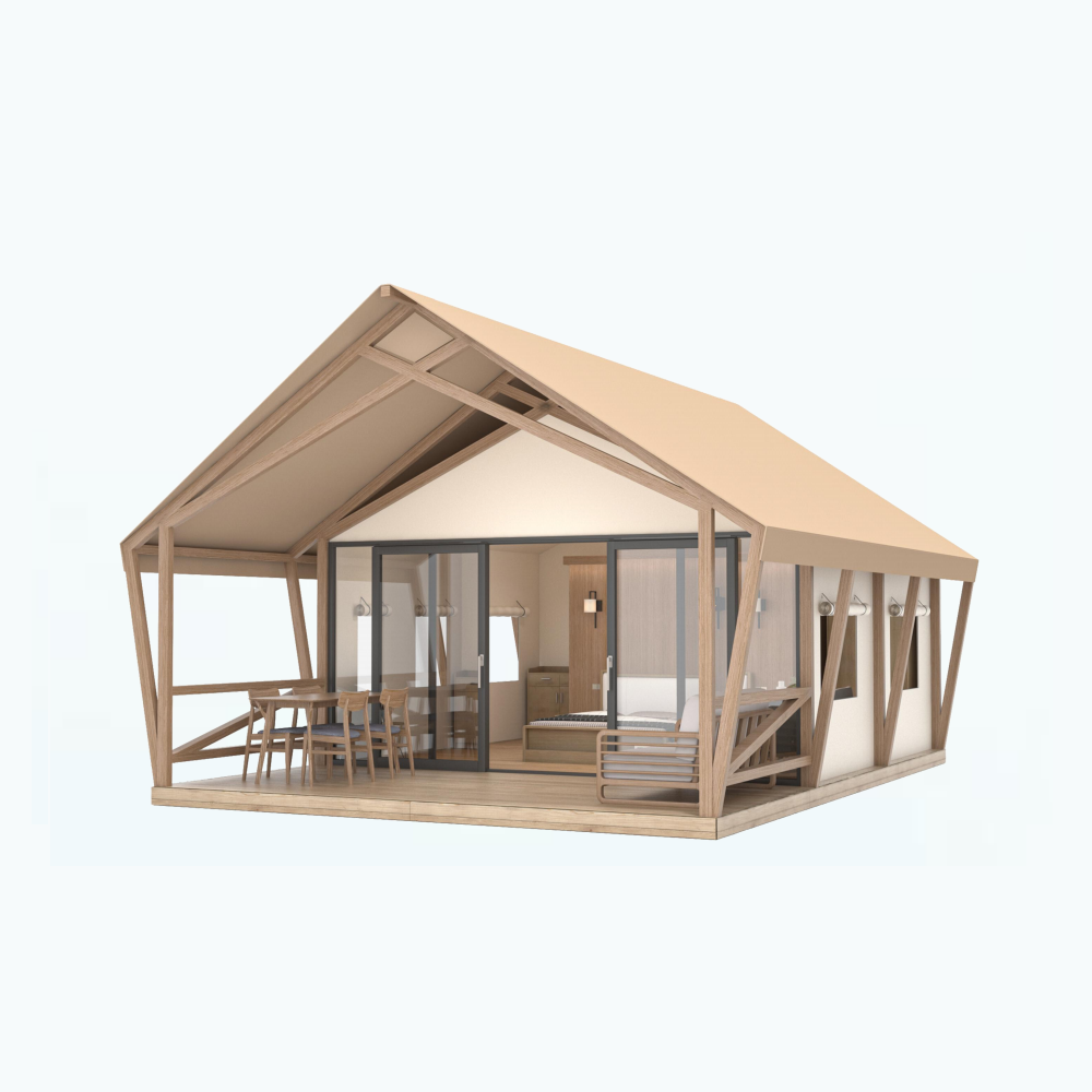 Hot Sale Modern Large Space Tent House Glamping Tent For Resort Hotel Living