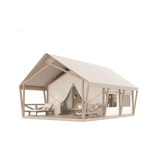 Hot Sale Modern Large Space Tent House Glamping Tent For Resort Hotel Living