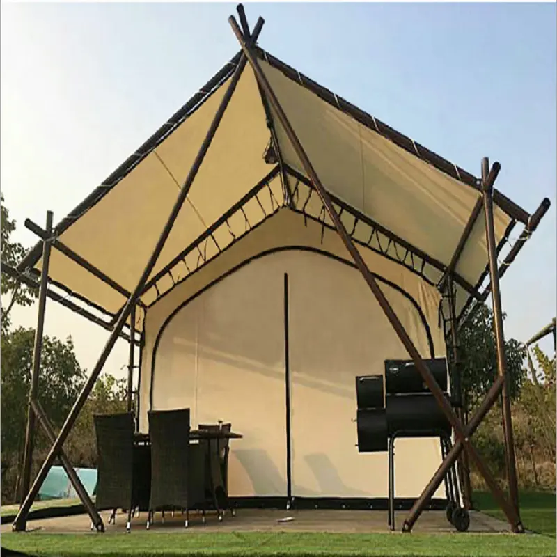 New Design Luxury Wedding Tents Outdoor Glamping Safari Tent For Resort Hotel