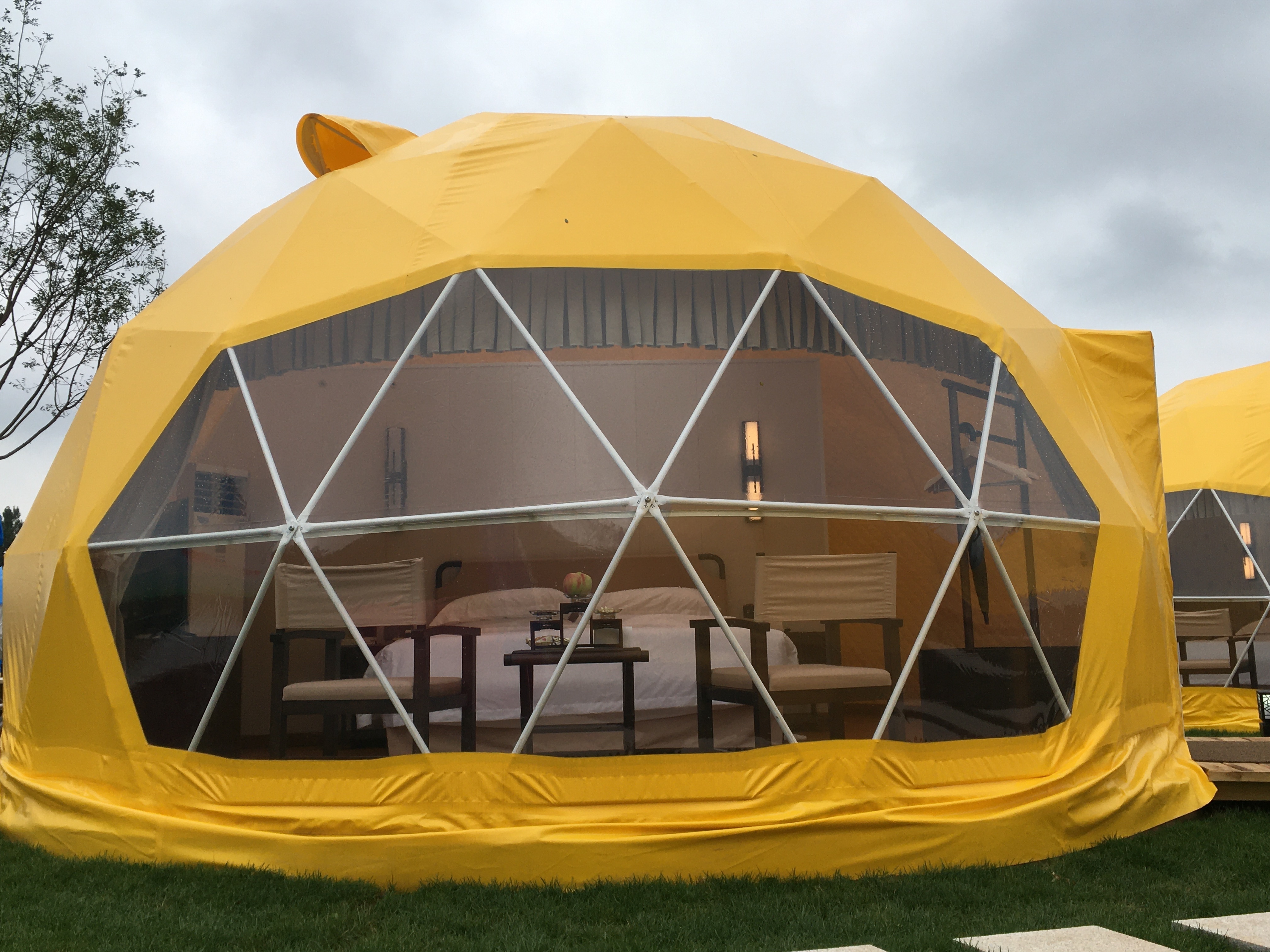 Professional Camping Equipment Transparent Spherical Garden Tent Glamping Tent