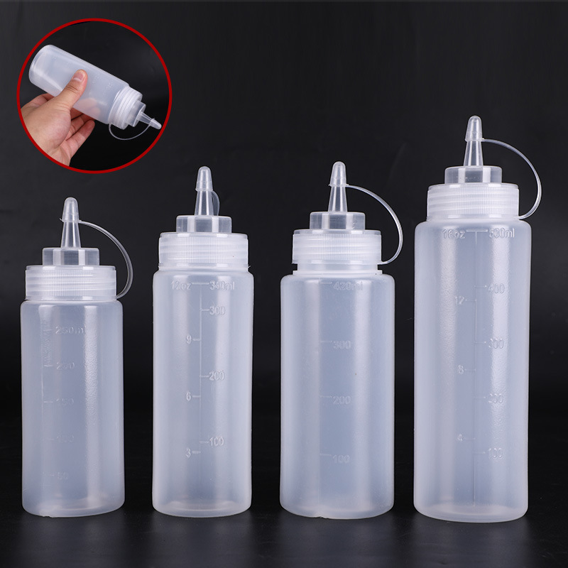 Wholesale 30ml 50ml 60ml 100ml 120ml Needle Tip Glue Bottle Applicator DIY Quilling Tool Precision Needle Bottle Squeeze Bottle