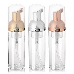 wholesale 30ml 50ml 60ml 80ml Plastic Foamer Pump Bottle Refillable Empty Cosmetic Bottle Soap Dispenser Foam bottle foamer