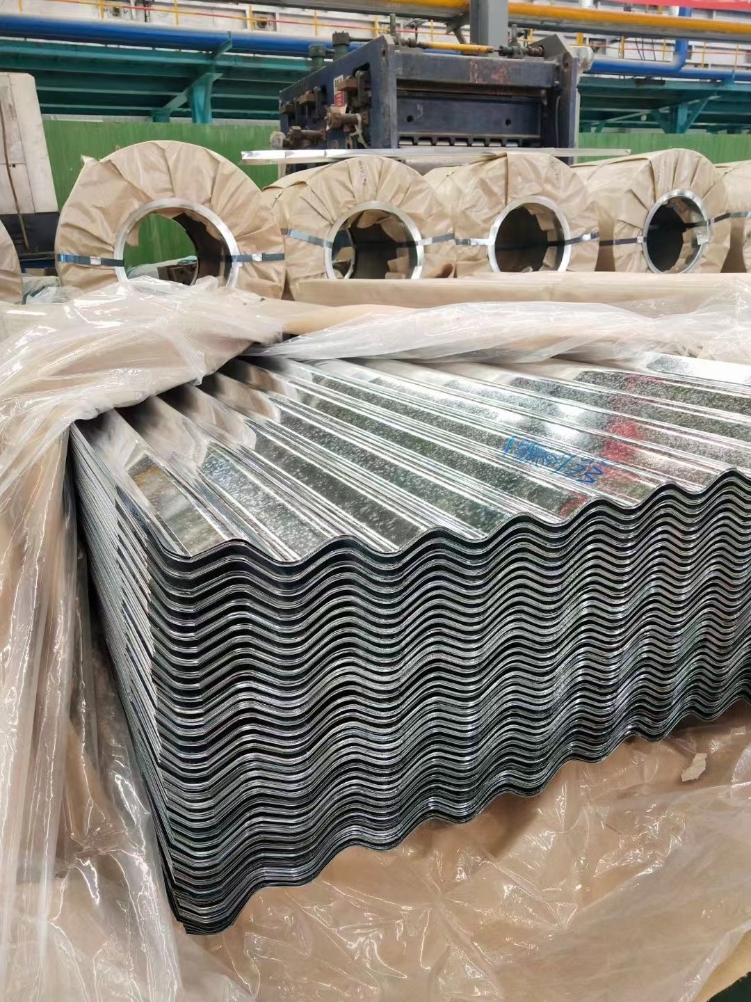 Corrugated Zinc Metal Roofing Sheet Galvanized Iron with Bending Cutting Welding Processing Services Certified BIS JIS GS