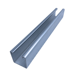 steel processing parts galvanized u beam steel U channel structural steel c channel / C profile price Purlin