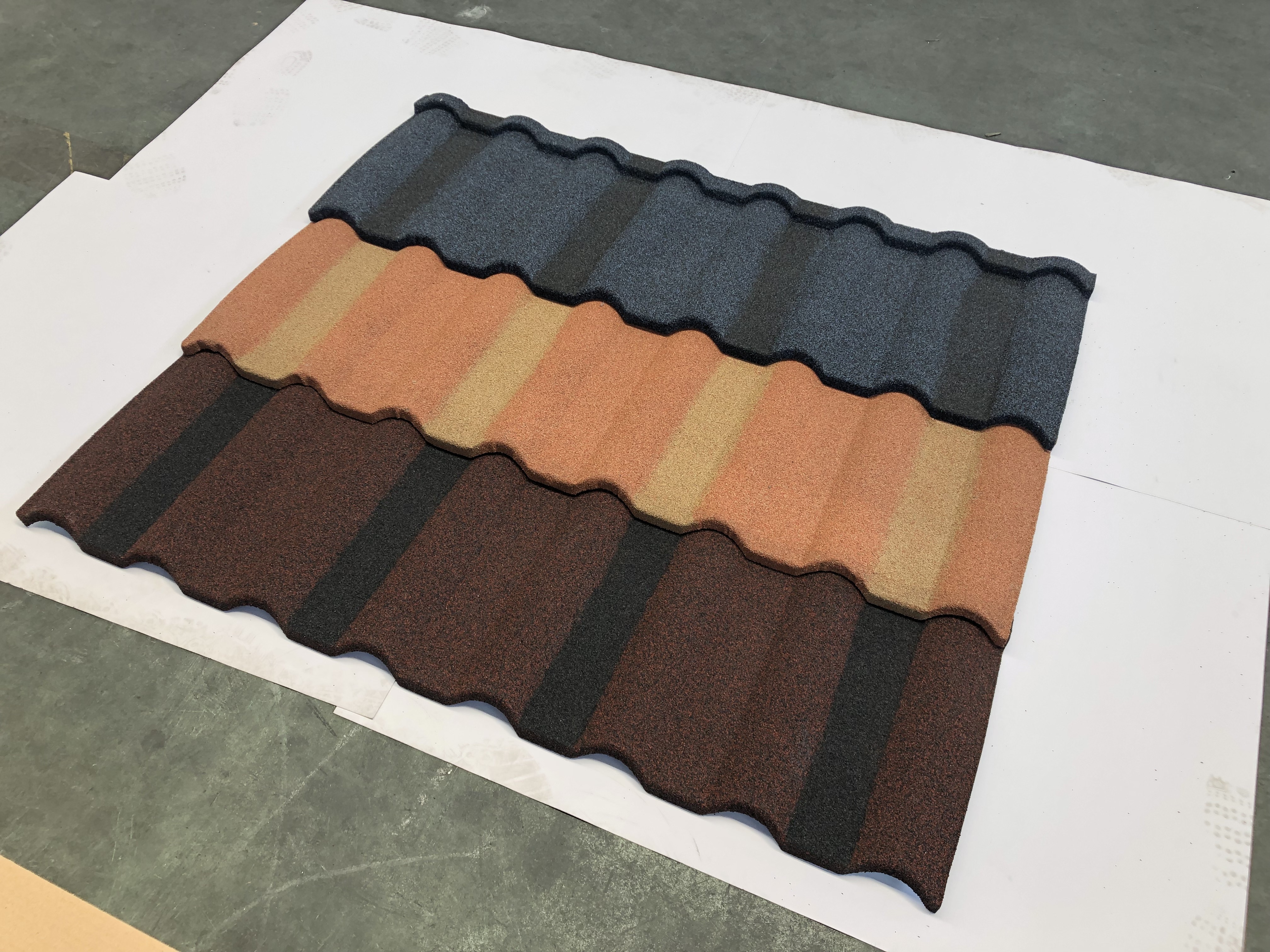 stone coated metal roof tile making stone coated roof tile sheet building materials concrete roof tiles