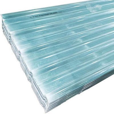 good roofing plates Lightweight clear pc Transparent translucent fiberglass FRP sunlight roof sheets