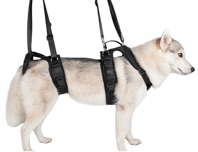 100% Cotton Comfortable Sling Carrier Dog Lift Harness Full Body Support For Rear Legs