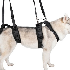 100% Cotton Comfortable Sling Carrier Dog Lift Harness Full Body Support For Rear Legs