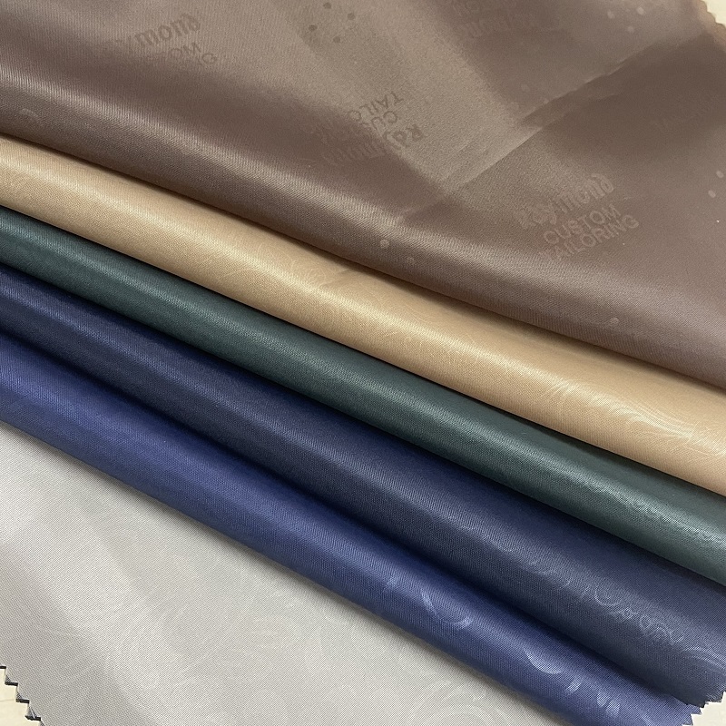 Embossed Polyester Taffeta 190T Embossed Fabric for Garment Lining Fabric 100% Polyester Woven Fabric