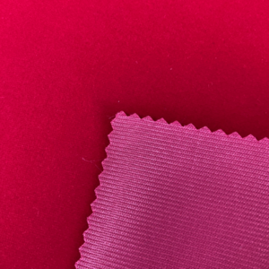 China factory plain dyed solid 100% nylon zeer velvet flocked fabric for jewelry package gift box