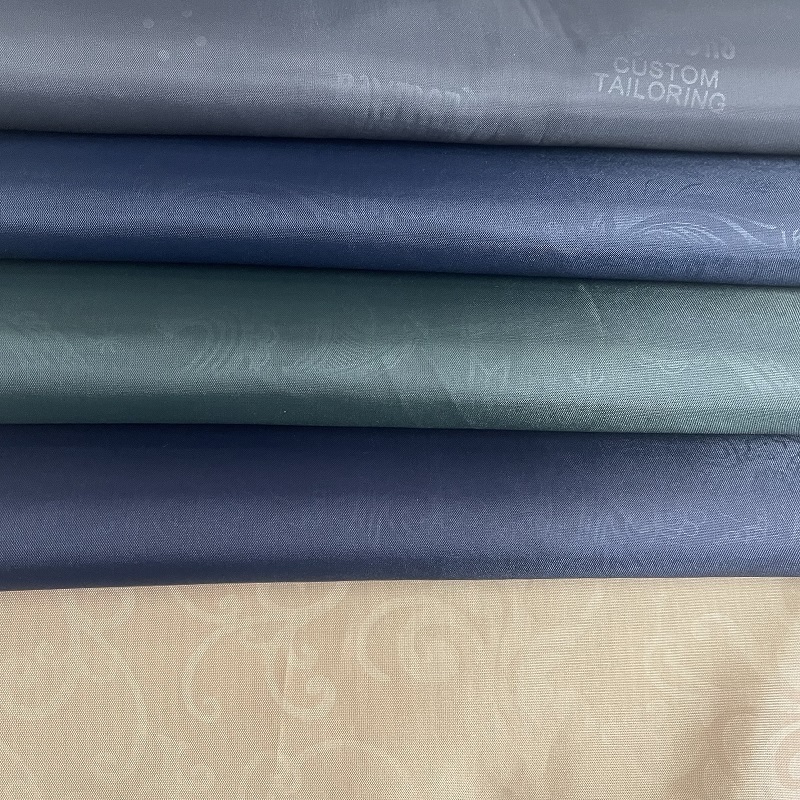 Embossed Polyester Taffeta 190T Embossed Fabric for Garment Lining Fabric 100% Polyester Woven Fabric